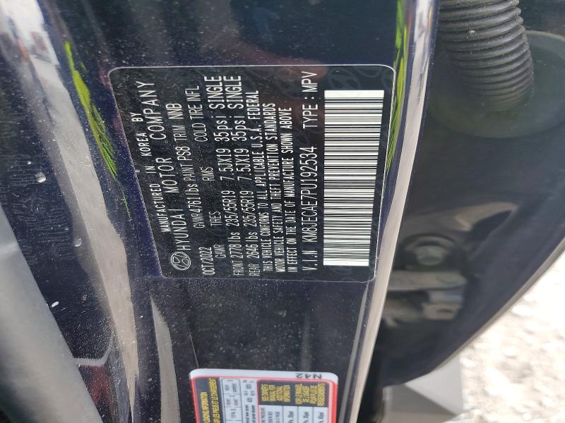 Продажа на аукционе авто 2023 Hyundai Tucson, vin: KM8JECAE7PU192534, номер лота: 51290206