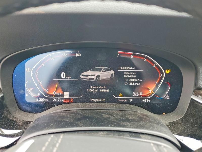 Aukcja sprzedaży 2020 Bmw 530, vin: WBAJR7C04LWW73953, numer aukcji: 47132076