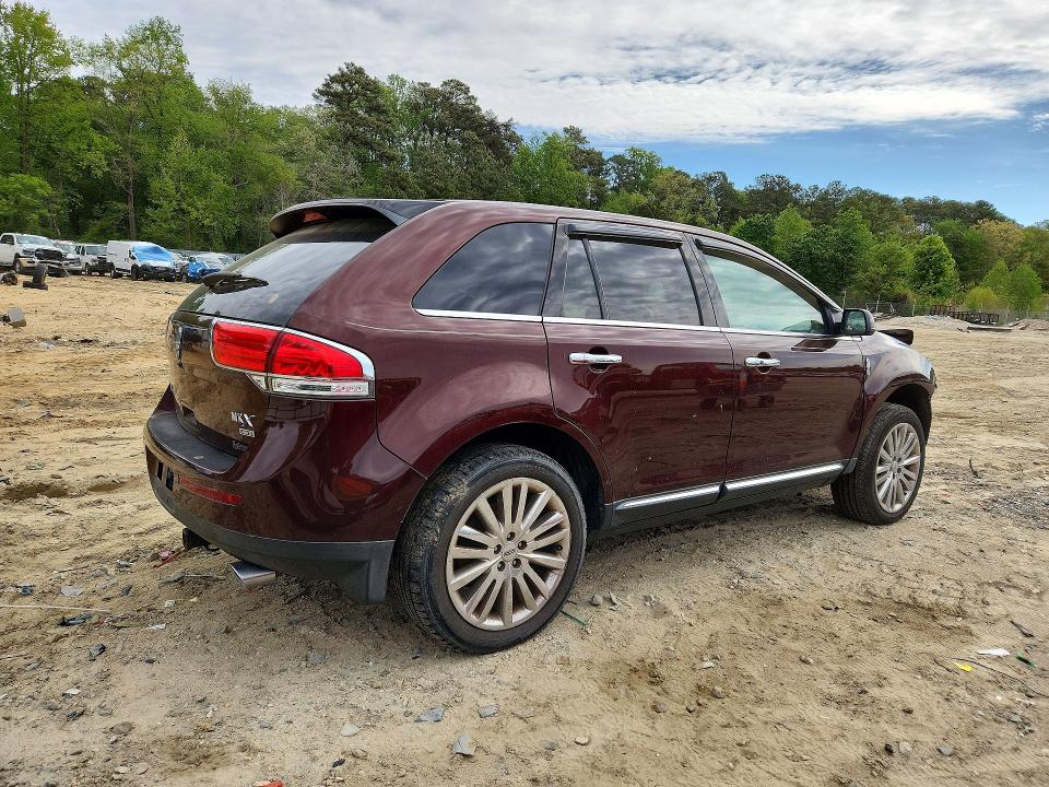 51354126 :رقم المزاد ، 2LMDJ8JK8CBL09702 vin ، 2012 Lincoln Townhouse Mkx مزاد بيع