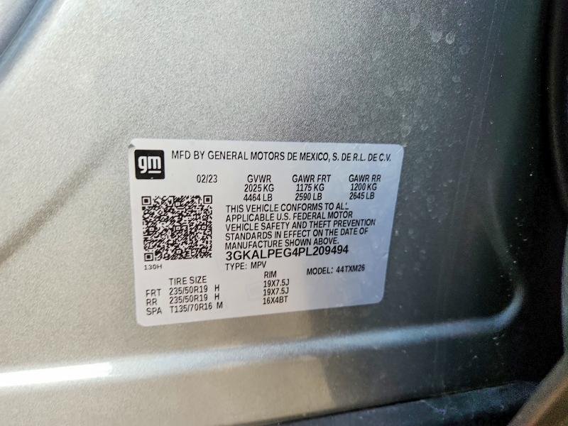 Продажа на аукционе авто 2023 Gmc Terrain, vin: 3GKALPEG4PL209494, номер лота: 49420096