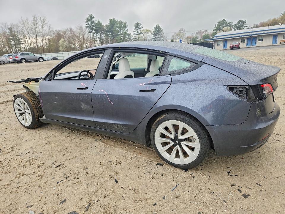50043296 :رقم المزاد ، 5YJ3E1EB7MF990229 vin ، 2021 Tesla Model 3 مزاد بيع