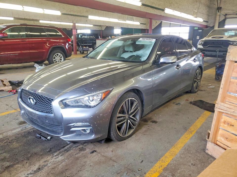 2017 Infiniti Q50 მანქანა იყიდება აუქციონზე, vin: JN1AV7ARXHM900052, აუქციონის ნომერი: 78836865