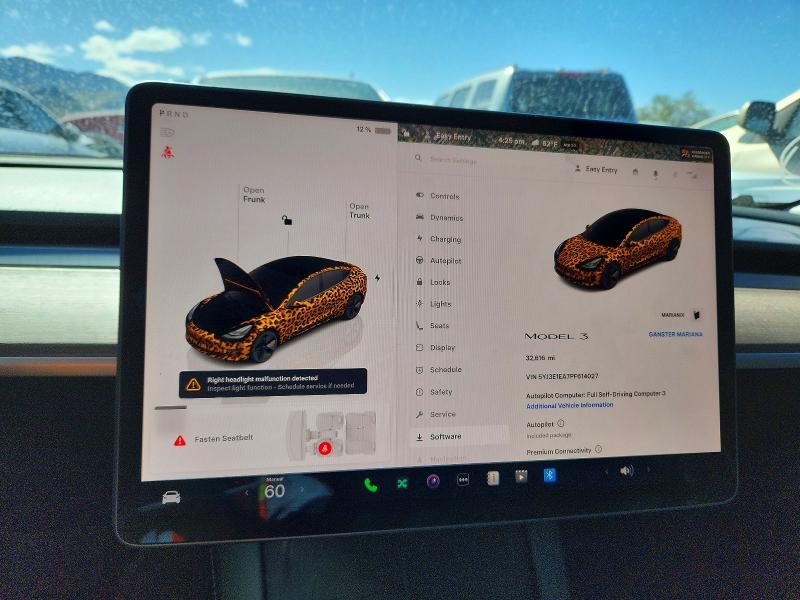 2023 Tesla Model 3 მანქანა იყიდება აუქციონზე, vin: 5YJ3E1EA7PF614027, აუქციონის ნომერი: 49030496