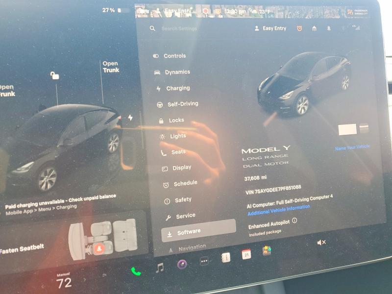 Продаж на аукціоні авто 2023 Tesla Model Y, vin: 7SAYGDEE7PF851088, номер лоту: 49799136