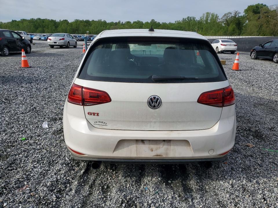 2016 Volkswagen Gti მანქანა იყიდება აუქციონზე, vin: 3VW447AU8GM051668, აუქციონის ნომერი: 48320506
