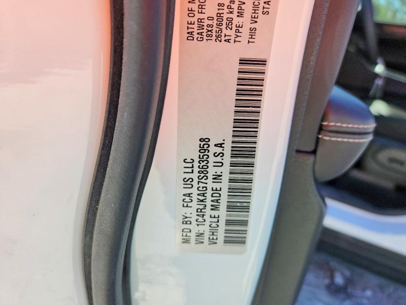 Продаж на аукціоні авто 2025 Jeep Grand Cherokee, vin: 1C4RJKAG7S8635958, номер лоту: 49613016