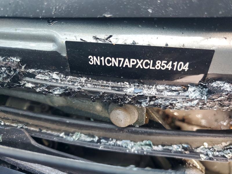 2012 Nissan Versa მანქანა იყიდება აუქციონზე, vin: 3N1CN7APXCL854104, აუქციონის ნომერი: 51485076