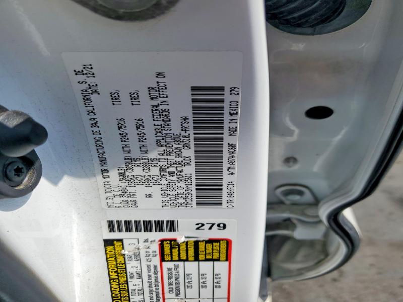 2022 Toyota Tacoma მანქანა იყიდება აუქციონზე, vin: 3TMDZ5BN3NM125611, აუქციონის ნომერი: 49677136