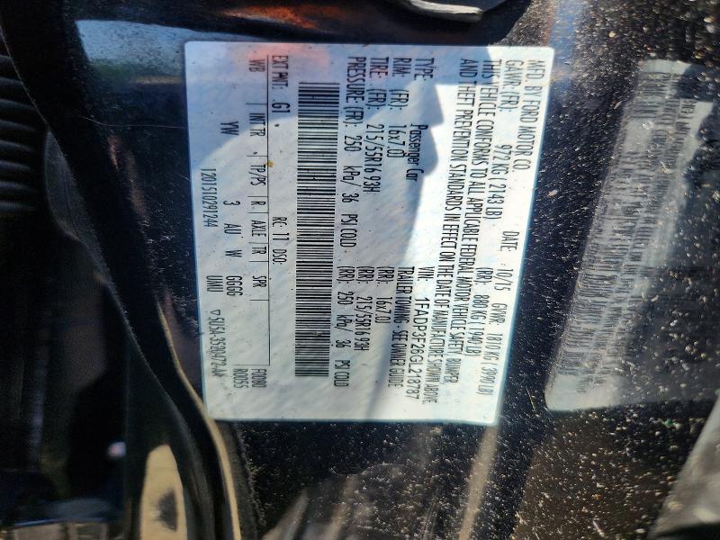 Продажа на аукционе авто 2016 Ford Focus, vin: 1FADP3F26GL218787, номер лота: 50885786
