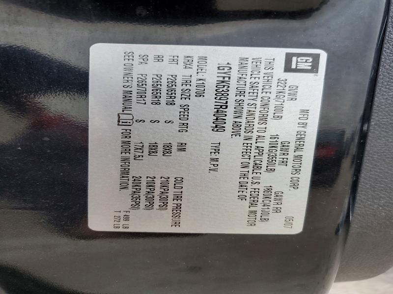 Aukcja sprzedaży 2007 Cadillac Escalade, vin: 1GYFK63897R404049, numer aukcji: 51331976