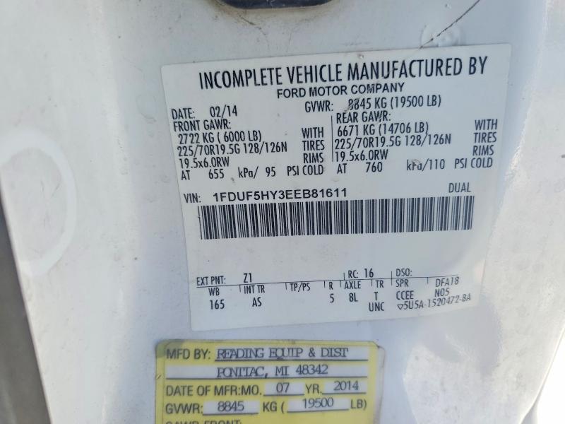 Продажа на аукционе авто 2014 Ford F550, vin: 1FDUF5HY3EEB81611, номер лота: 52560926