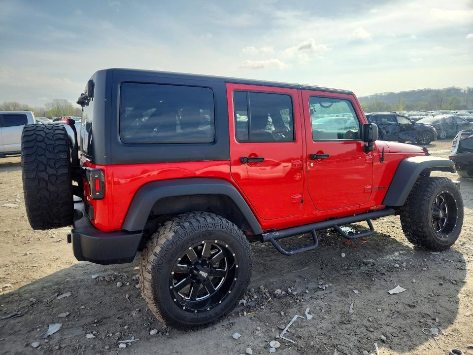 Продажа на аукционе авто 2015 Jeep Wrangler Unlimited, vin: 1C4BJWFG6FL567754, номер лота: 48346226