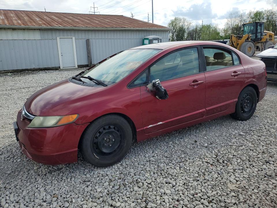 Продаж на аукціоні авто 2008 Honda Civic, vin: 1HGFA16528L097973, номер лоту: 50436696
