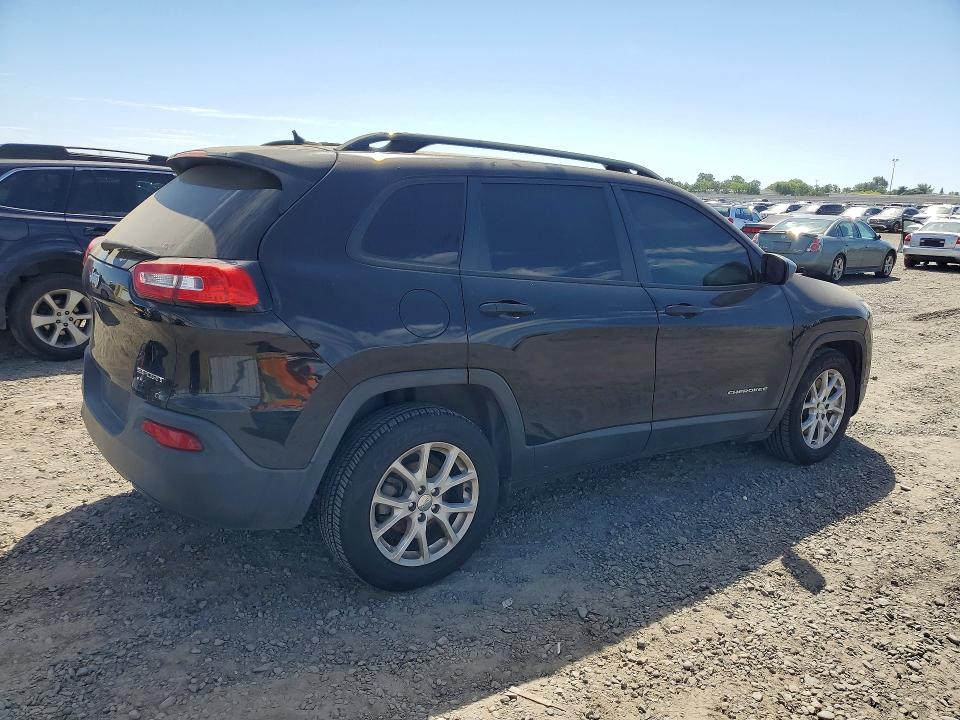 Продаж на аукціоні авто 2017 Jeep Cherokee, vin: 1C4PJLAB3HW593407, номер лоту: 49283136