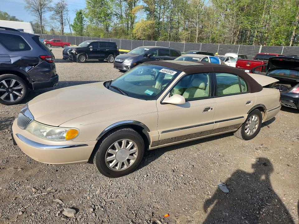 Продаж на аукціоні авто 2002 Lincoln Continental, vin: 1LNHM97V42Y699890, номер лоту: 48540046