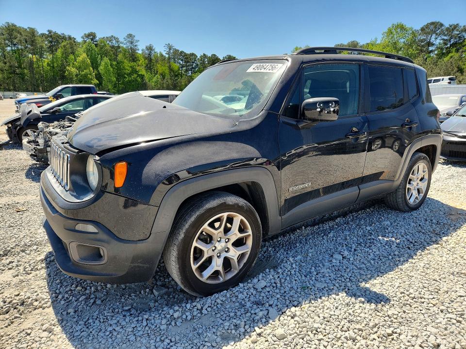 2017 Jeep Renegade მანქანა იყიდება აუქციონზე, vin: ZACCJABBXHPE88992, აუქციონის ნომერი: 49064756