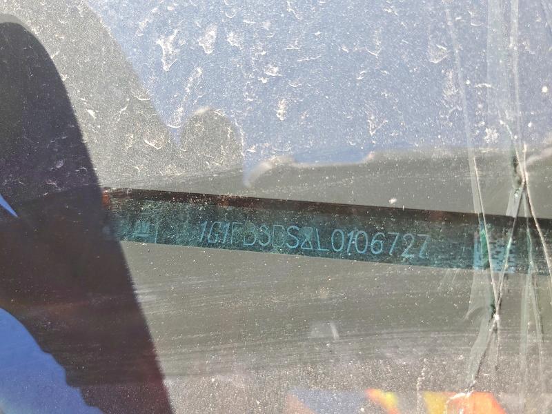 2020 Chevrolet Camaro მანქანა იყიდება აუქციონზე, vin: 1G1FB3DS8L0106727, აუქციონის ნომერი: 46780756