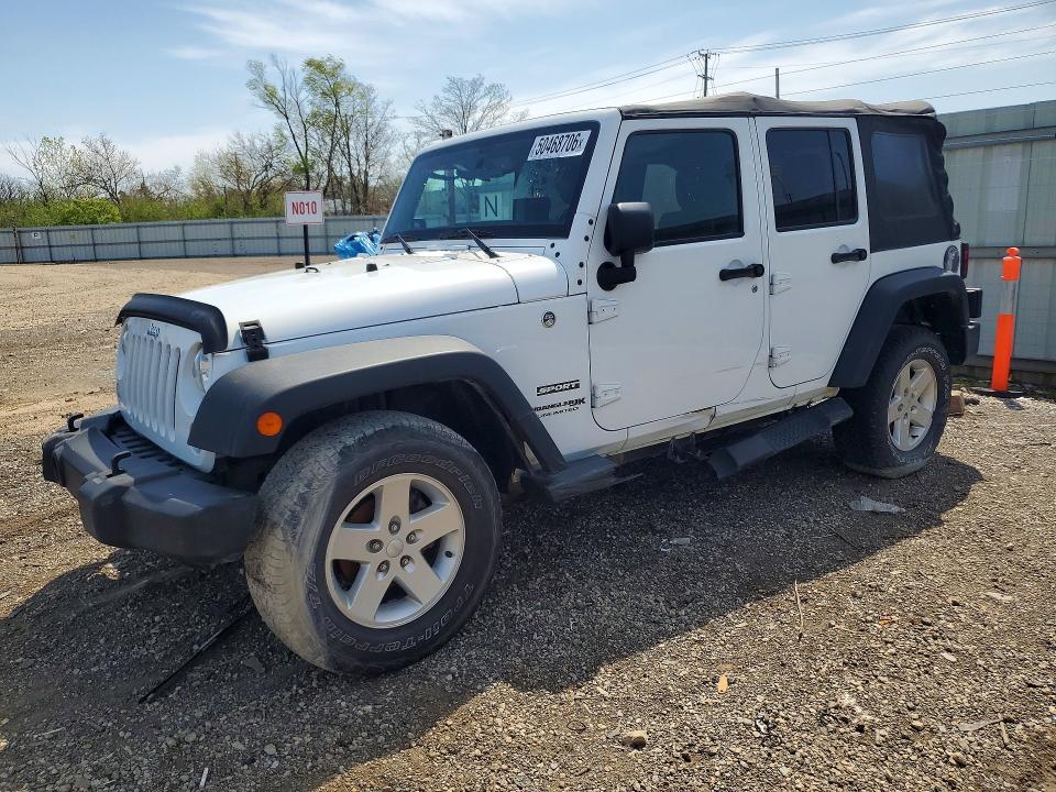 Auction sale of the 2018 Jeep Wrangler Unlimited, vin: 1C4BJWDG0JL895876, lot number: 50468706