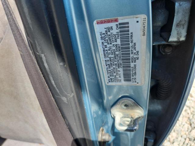 2001 Toyota Echo მანქანა იყიდება აუქციონზე, vin: JTDBT123910196907, აუქციონის ნომერი: 50222596