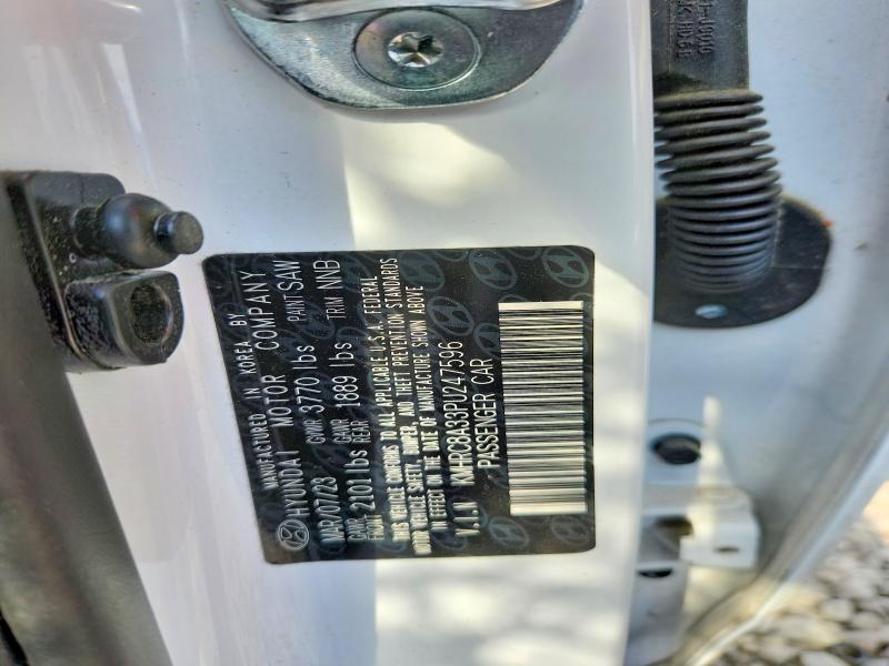 47831736 :رقم المزاد ، KMHRC8A33PU247596 vin ، 2023 Hyundai Venue مزاد بيع