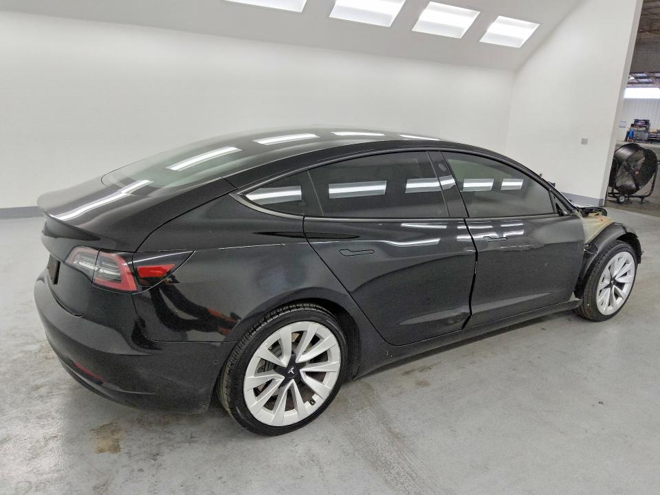 2022 Tesla Model 3 მანქანა იყიდება აუქციონზე, vin: 5YJ3E1EA8NF191732, აუქციონის ნომერი: 50634716