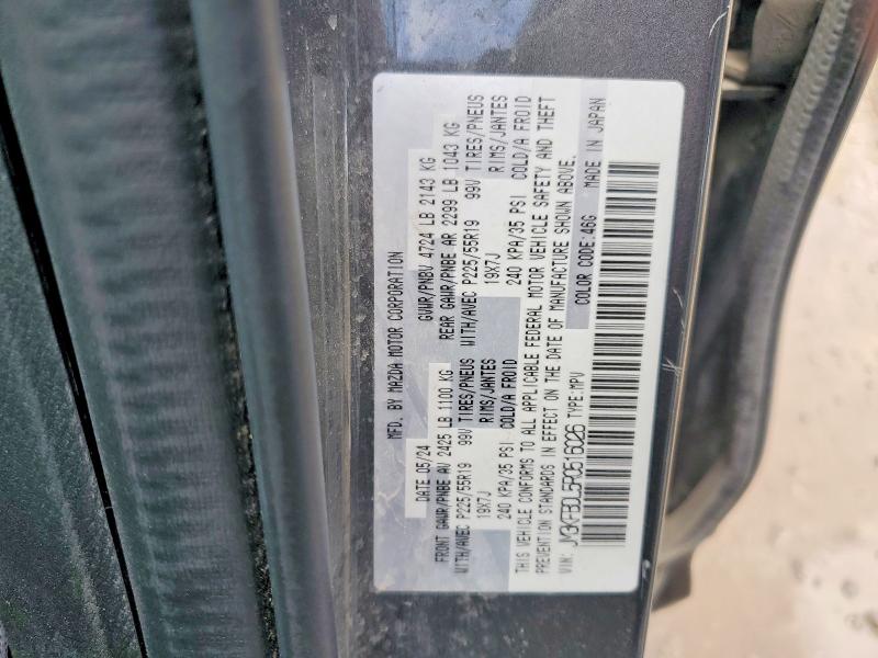 Aukcja sprzedaży 2024 Mazda Cx-5, vin: JM3KFBDL5R0516026, numer aukcji: 51255516