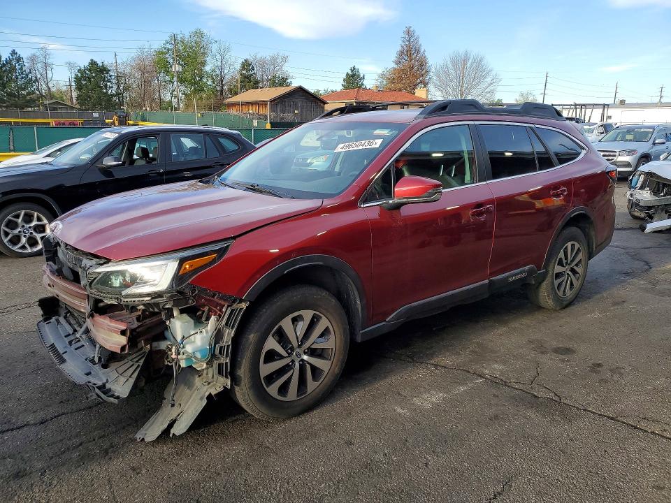 49650436 :رقم المزاد ، 4S4BTACC0L3201892 vin ، 2020 Subaru Outback مزاد بيع