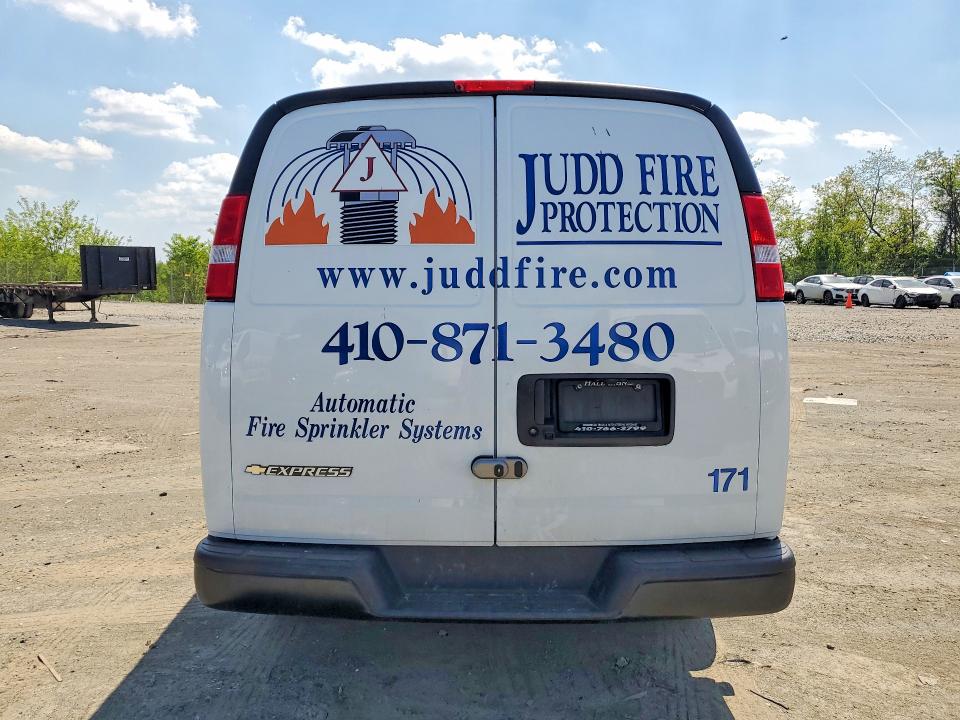 2025 Chevrolet Express G2500 მანქანა იყიდება აუქციონზე, vin: 1GCWGBFP6S1118802, აუქციონის ნომერი: 50794896