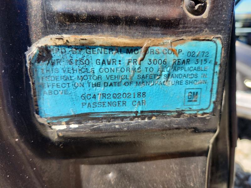 1972 Cadillac Celestiq მანქანა იყიდება აუქციონზე, vin: 6C47R2Q202188, აუქციონის ნომერი: 51507006