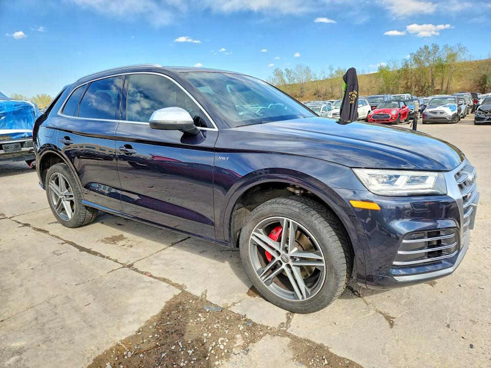2018 Audi Sq5 მანქანა იყიდება აუქციონზე, vin: WA1A4AFY9J2073606, აუქციონის ნომერი: 50665216