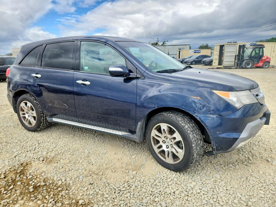 48196926 :رقم المزاد ، 2HNYD28639H533569 vin ، 2009 Acura Mdx مزاد بيع