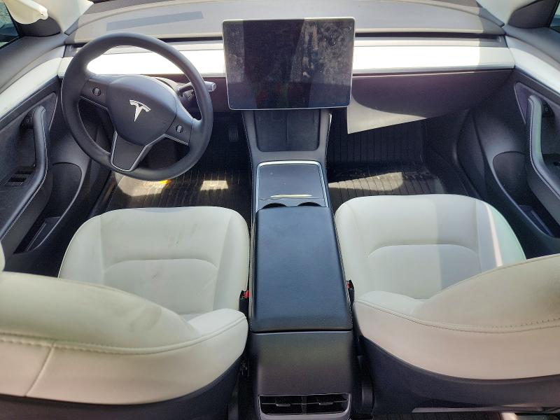 50901036 :رقم المزاد ، 5YJ3E1EB9NF252983 vin ، 2022 Tesla Model 3 مزاد بيع