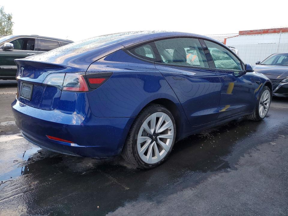 Продаж на аукціоні авто 2022 Tesla Model 3, vin: 5YJ3E1EA2NF371112, номер лоту: 49497306