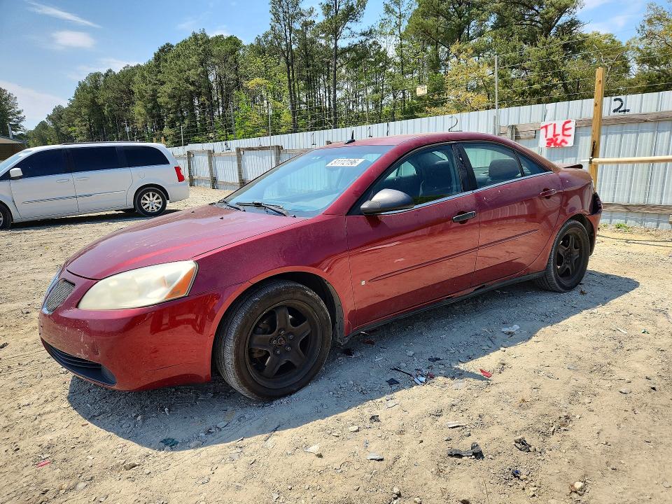 2008 Pontiac G6 მანქანა იყიდება აუქციონზე, vin: 1G2ZG57B684209694, აუქციონის ნომერი: 51112196