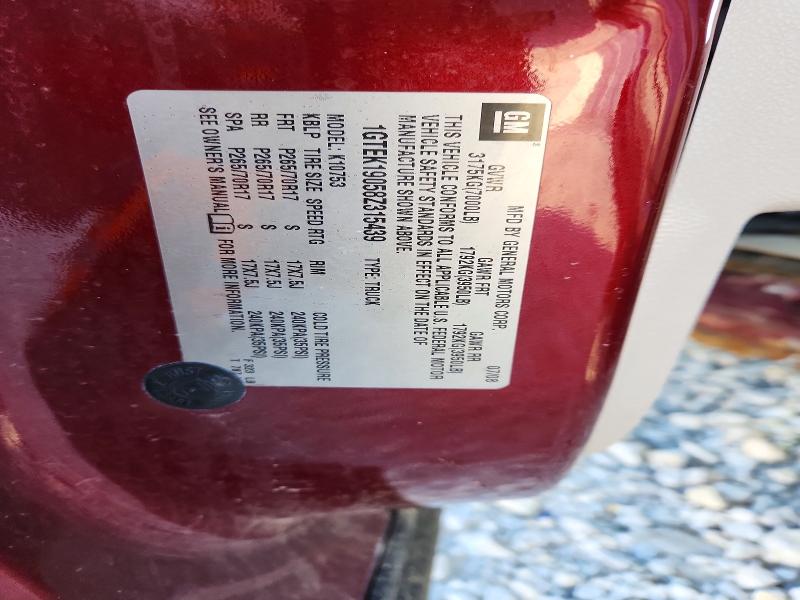 49077626 :رقم المزاد ، 1GTEK19058Z315439 vin ، 2008 Gmc Sierra مزاد بيع