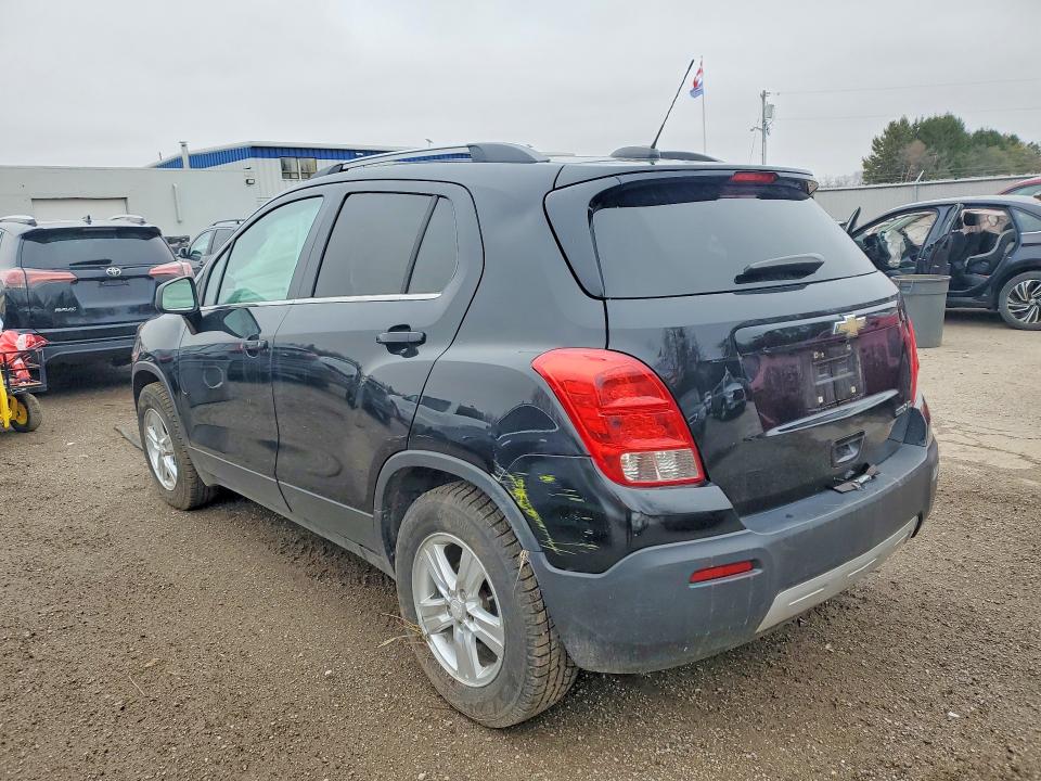 2016 Chevrolet Trax მანქანა იყიდება აუქციონზე, vin: 3GNCJLSB6GL255573, აუქციონის ნომერი: 47342126