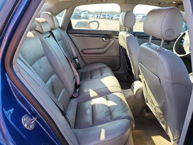 2003 Audi A4 მანქანა იყიდება აუქციონზე, vin: WAULC68E03A376491, აუქციონის ნომერი: 47788526