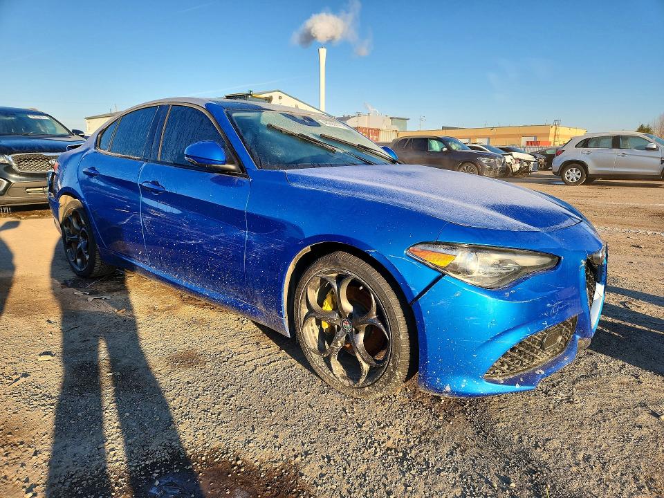2018 Alfa Romeo Giulia მანქანა იყიდება აუქციონზე, vin: ZARFAEENXJ7580056, აუქციონის ნომერი: 46290176
