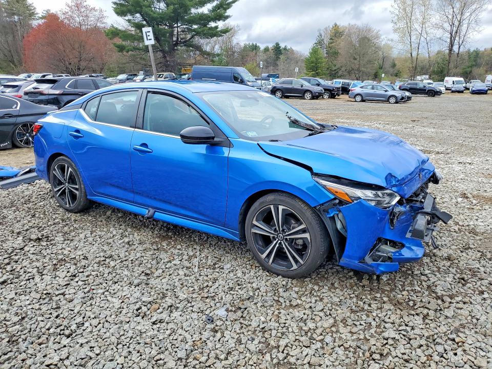 2021 Nissan Sentra მანქანა იყიდება აუქციონზე, vin: 3N1AB8DV7MY309031, აუქციონის ნომერი: 52077056
