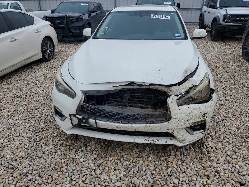 2018 Infiniti Q50 მანქანა იყიდება აუქციონზე, vin: JN1EV7AP5JM357912, აუქციონის ნომერი: 49793216