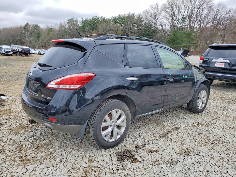 2013 Nissan Murano მანქანა იყიდება აუქციონზე, vin: JN8AZ1MW2DW314626, აუქციონის ნომერი: 78040875
