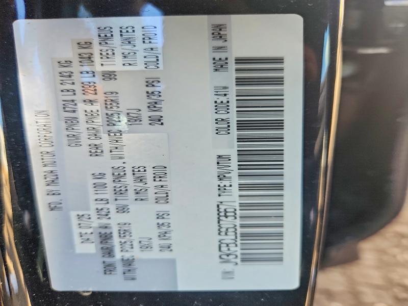 Aukcja sprzedaży 2025 Mazda Cx-5, vin: JM3KFBCL6S0736671, numer aukcji: 50560256