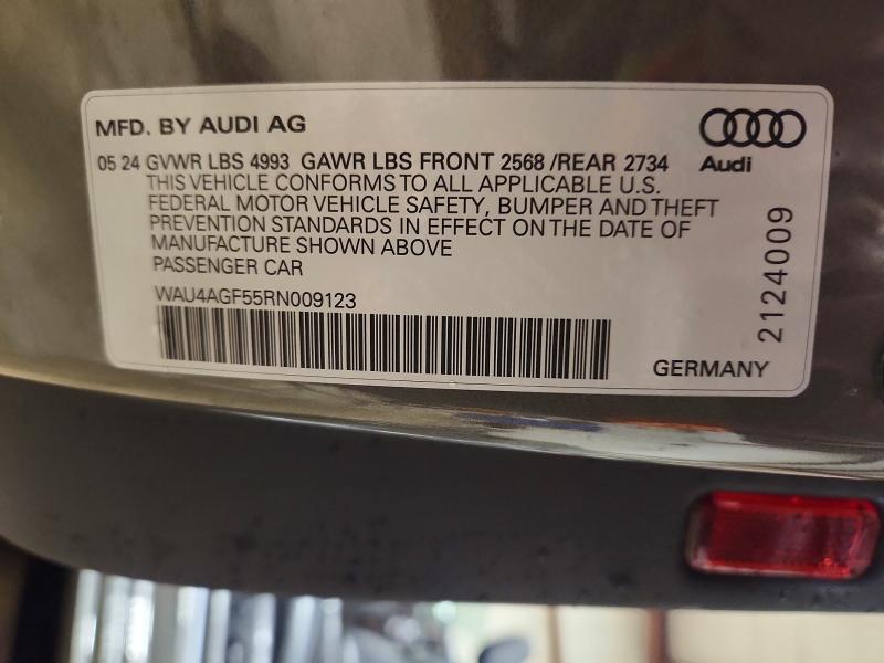 Продажа на аукционе авто 2024 Audi A5, vin: WAU4AGF55RN009123, номер лота: 48056066
