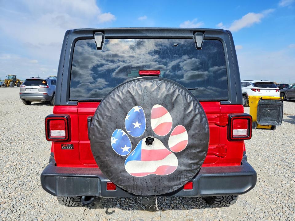 51794426 :رقم المزاد ، 1C4HJXEG5MW706589 vin ، 2021 Jeep Wrangler Unlimited مزاد بيع