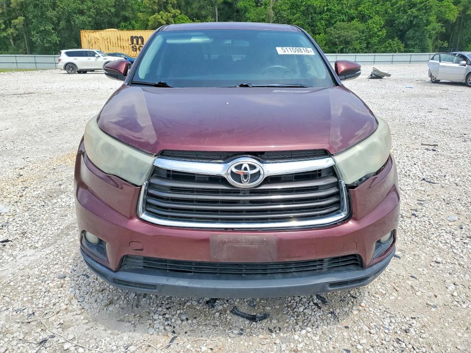 Aukcja sprzedaży 2015 Toyota Highlander, vin: 5TDZKRFH9FS054776, numer aukcji: 51159816