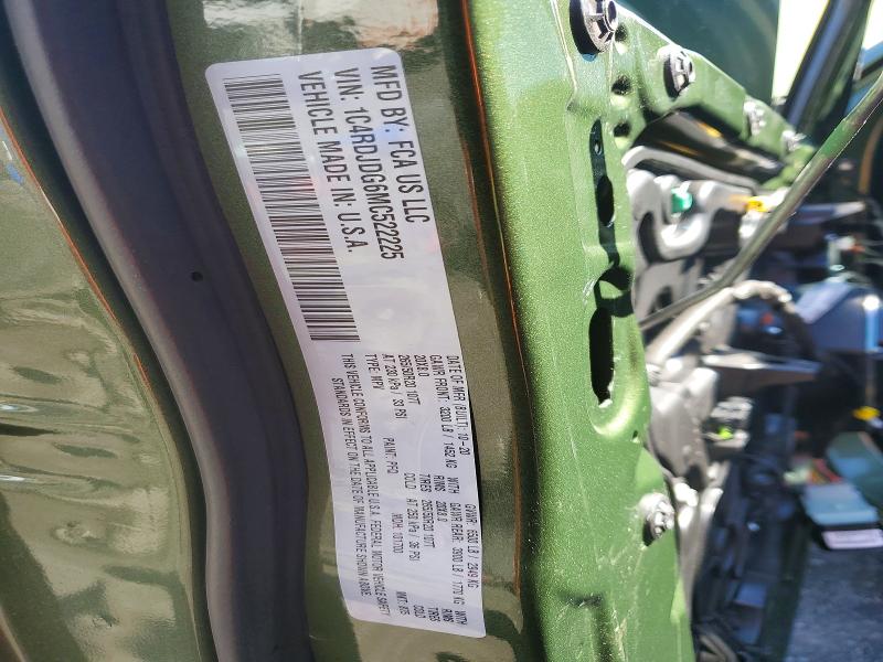 Aukcja sprzedaży 2021 Dodge Durango, vin: 1C4RDJDG6MC522225, numer aukcji: 48470366
