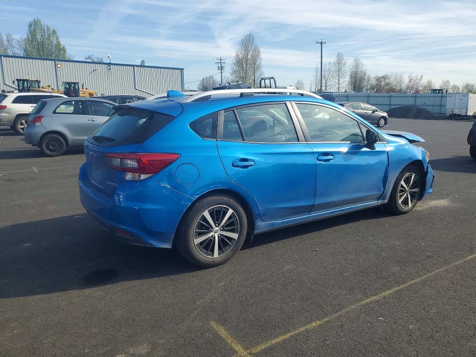 49131876 :رقم المزاد ، 4S3GTAD64M3700361 vin ، 2021 Subaru Impreza مزاد بيع