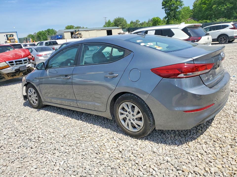 51450466 :رقم المزاد ، KMHD74LF1HU118367 vin ، 2017 Hyundai Elantra مزاد بيع
