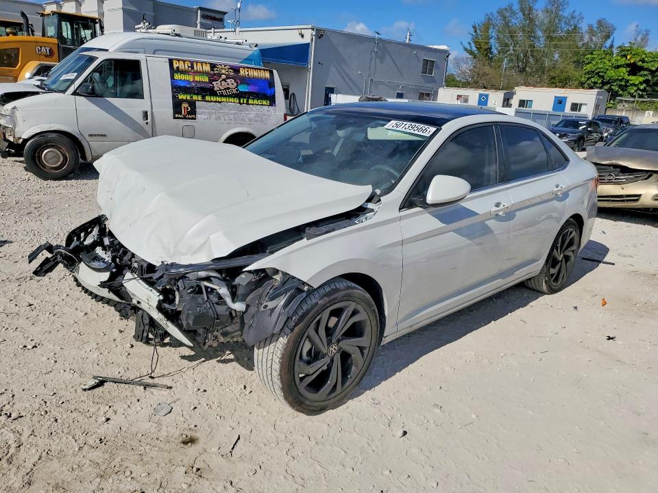 50139566 :رقم المزاد ، 3VW7X7BU0SM053801 vin ، 2025 Volkswagen Jetta مزاد بيع