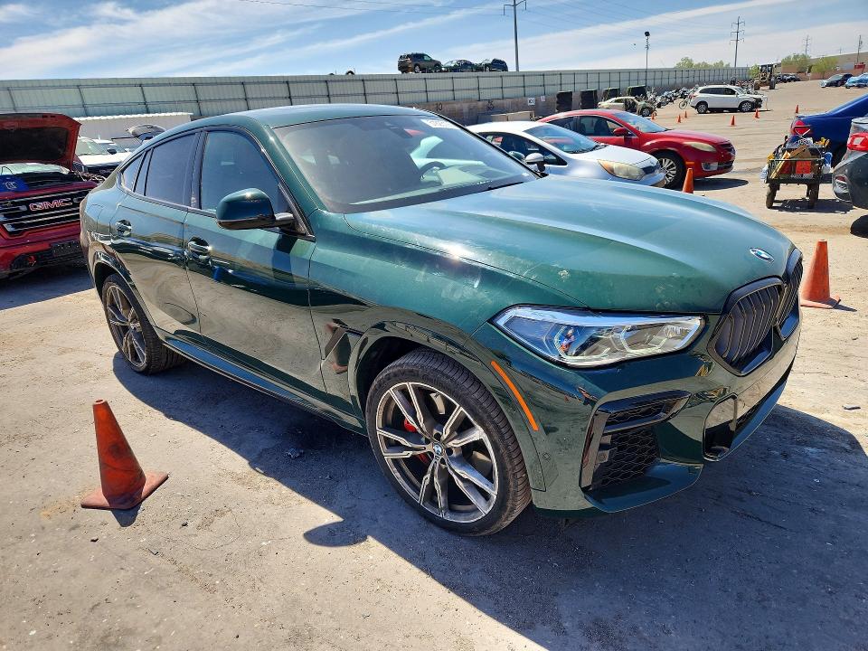 2022 Bmw X6 მანქანა იყიდება აუქციონზე, vin: 5UXCY8C01N9K59887, აუქციონის ნომერი: 51823196